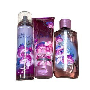 Bath & Body Works 3 Piece Be Enchanted Body Care Set New